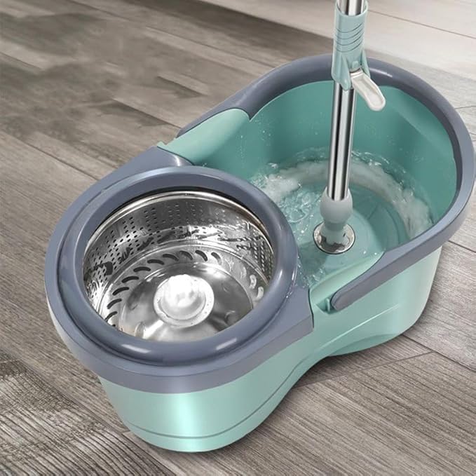 Automatic Water Throwing Mopping Drying Bucket Rotating