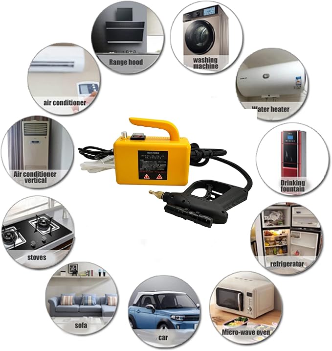 Pressure Steam Cleaner Electric High Pressure Steam Cleaning Portable Handheld Steamer Cleaner Mobile Steam Generator
