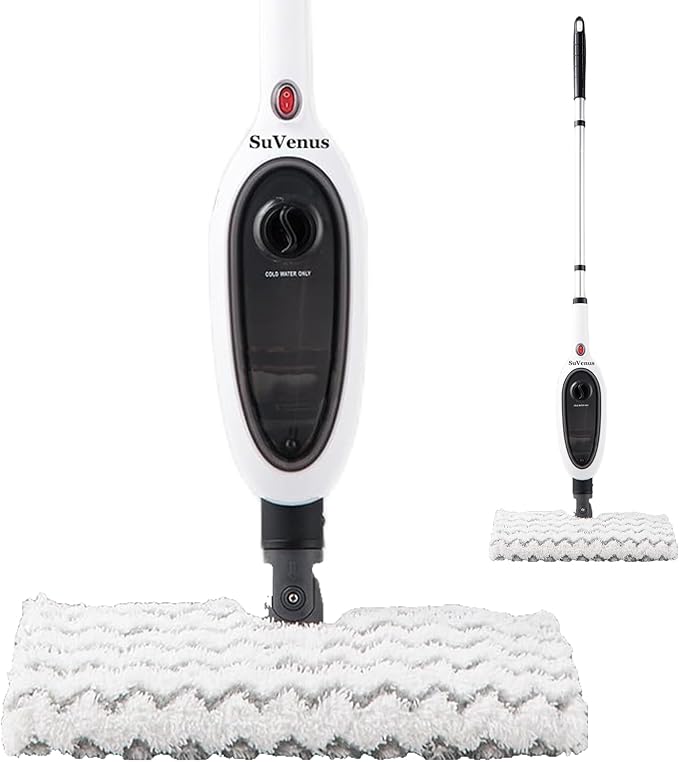 Steam Mop for Floor Cleaning Floor Steamer for Hardwood Floors with 2 Mop Pads 16FT long Cord