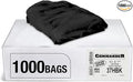 Commander 20-30 Gallon 0.59 MIL Black Heavy Duty Garbage Bags - 30 x 36 - Pack of 1000 - For Contractor Janitorial Industrial &amp Commercial