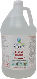 Procyon Tile &amp Grout Cleaner - Professional Pet-Safe Eco-Friendly Concentrated Cleaning Solution for Tile Bathrooms Ceramic Concrete - Indoor/Outdoor Cleaning (512 Oz Case)