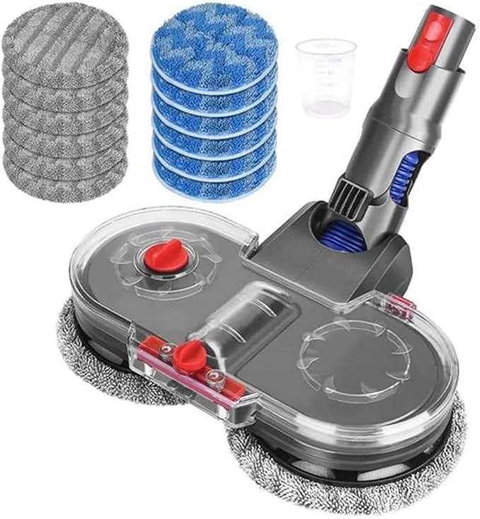 Electric Mop Head For Dyson V10 V12 Slim Vacuum Cleaner With Removable Water Tank And 12 Washable Mop replacement part