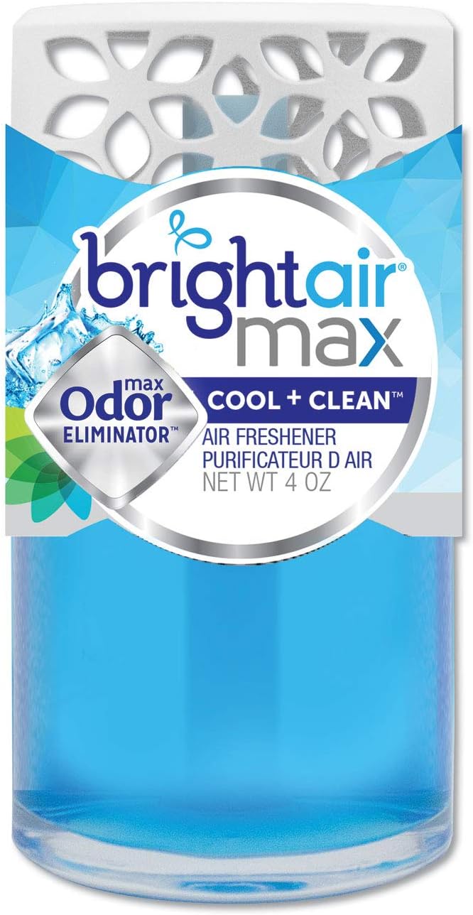 Max Scented Oil Air Freshener Cool and Clean 4 oz 6/Carton [ESS]