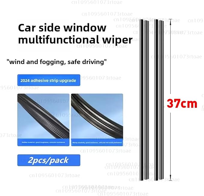 Universal Car Side Window Glass Wiper - House Window Cleaning Tool for Effective Water Mist Removal