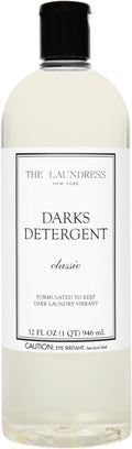 The Laundress Darks Detergent Concentrated Laundry Detergent Liquid For Rich Vibrant Colors Tough on Stains Classic Scent 32 oz.