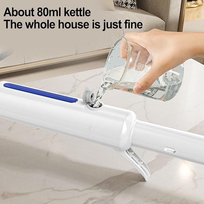 Telescopic Double Sided Window Cleaner with Spray Function and Scraper Glass Doors and Shower Screens