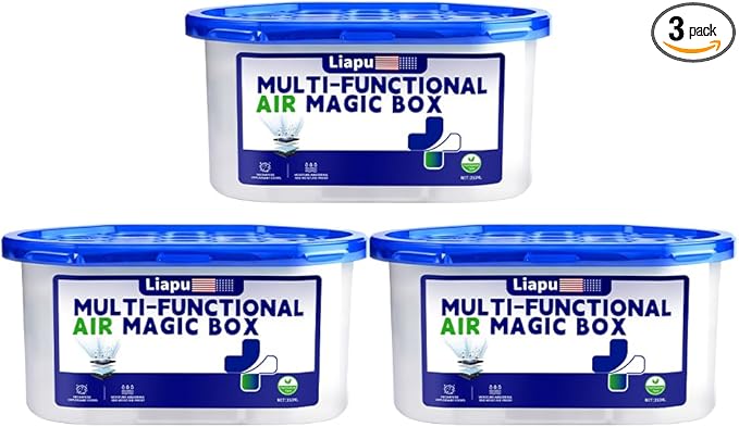 Liapu Air Purifying Box - Multi-Functional Odor Eliminator with Wide Coverage Perfect for Removing Smells in Home Office and Car Interiors No Trace Formula (3)
