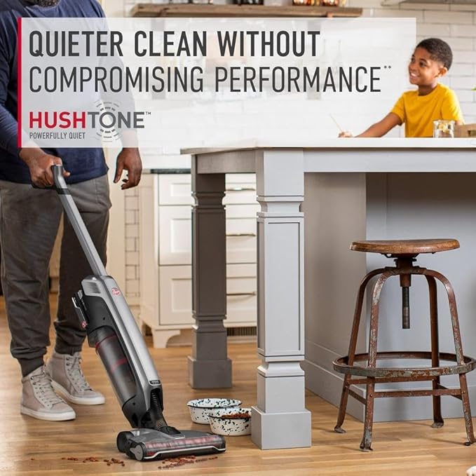 Hoover ONEPWR Evolve Pet Elite Cordless Vacuum Cleaner Lightweight Stick Vac Small Upright Vacuum Cleaner Ideal for Pet Hair XL Dirt Cup Capacity Cordless Vacuum Cleaners for Home Use