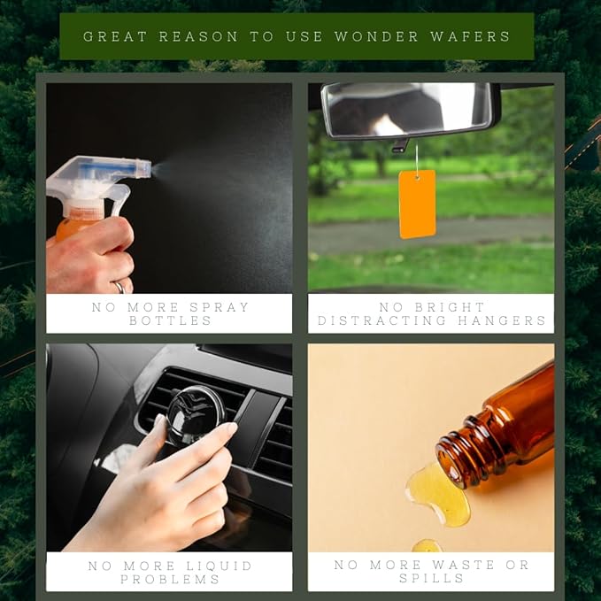 Wonder Wafers 75 count Air Fresheners Individually Wrapped Fresh N Clean Fragrance