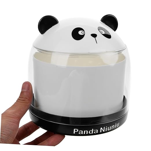 Trash Bin for Office Home Cute Desktop Wastebasket for Kitchen Bedroom Bathroom Versatile Garbage Can for Daily Use