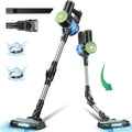 Cordless Vacuum Cleaner Lightweight Stick Vacuum with a Battery Level Displayer Self-Standing Rechargeable Cordless Vacuum for Hardwood Floor Pet Hair