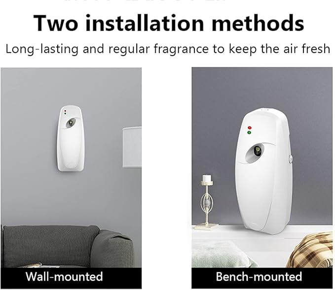 3 Pcs Automatic Air Freshener Spray Dispenser Fragrance Dispenser Automatic Fragrance Machine Refreshing for Air Freshener Dispenser Dispense Spray