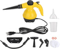Haofy Handheld Steam Cleaner Lightweight Portable High Temp Steam Cleaning Machine for Kitchen Bathroom Car Cleaning Floor Upholstery Grout and Car (US Plug 110V)