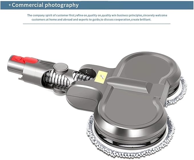 Electric Mop Head Attachment Compatible with Dyson Vacuum Cleaner V7 V8 V10 V11 Including Water Tank