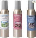 Yankee Candle Concentrated Air Freshener Room Spray Warm Cuddles Variety Pack Odor Eliminator for Home Bathroom 1.5 Oz (Pack of 3)