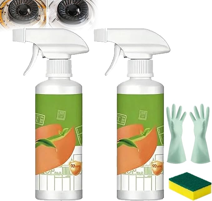 Electrolyzed Ion Cleaner Electrolyzed Ion Kitchen Cleaner Spray Multi-purpose Household and Kitchen Cleaning Spray Convenient Handheld Cleaner for Home Family (2pcs)