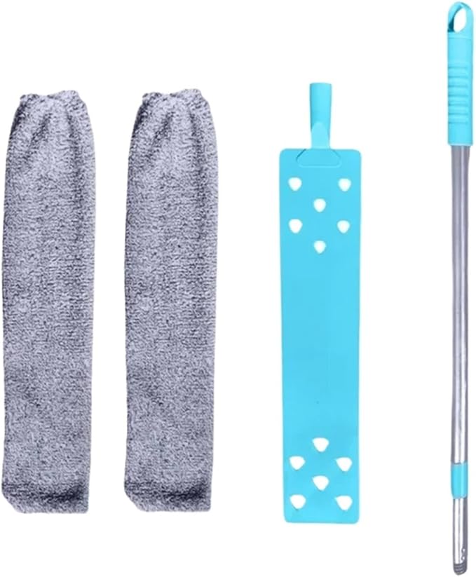 Compatible for Hardwood Floor Cleaning Household Dust Cleaner Dust Brusheshome Long Handle Mop Long Telescopic Duster Bedside Sofa Gap(B)