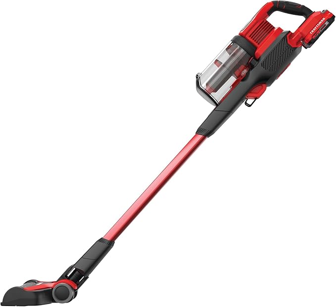 CRAFTSMAN V20 Cordless Stick Vacuum Kit Removable Battery Included (CMCVS001D1)