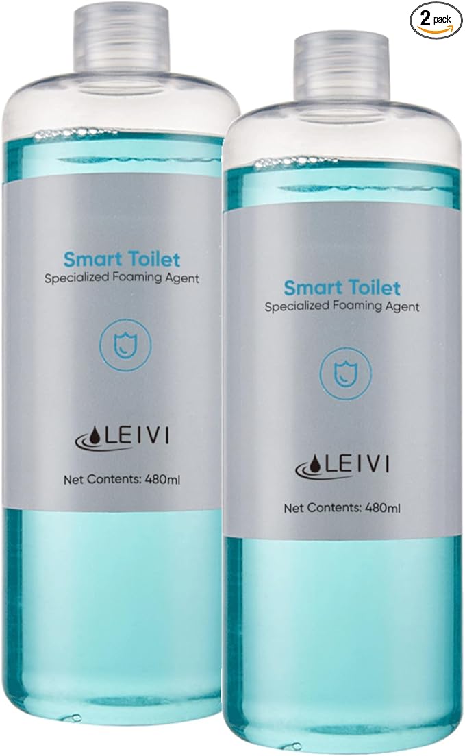 LEIVI Smart Toilet Specialized Foaming Agent (16 Oz Bottle Pack of 2)