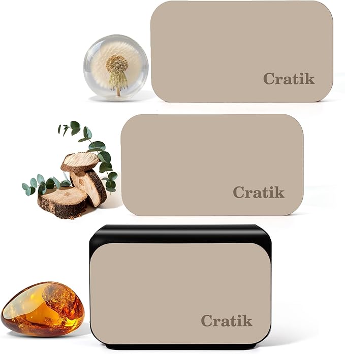 Car Air Freshener - Stone Air Freshener - Car Odor Eliminator for Visor Clip- Natural Scent Starter Kit Vehicle Scent Diffuser for Cabin Truck &amp SUV-Pack of 3 (Teak-Amber-Open Air)-CLIP INCLUDED