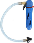 Threaded Drain Threaded CO2 Drain Cleaner with Flexible Hose for AC Condensate Line (Blue)