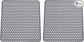 2pcs Silicone Sink Protector Grid Heat-Resistant Sink Liner Mat Anti-Slip Reusable for Bottom of Kitchen Farmhouse Table Mat Dining Protector Drying Kitchen Counter