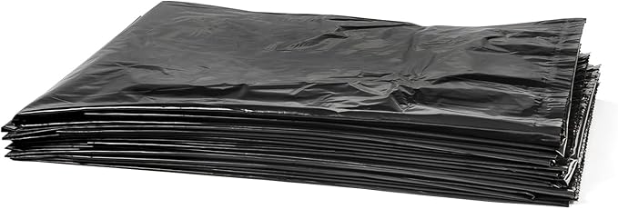 95-96 Gallon Extra Heavy Duty Trash Bags | Black 2.2 Mil 61 w x 68 H(50 Count)