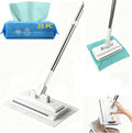 2026 New Mini Disposable Dust Mop with 20 Dry Wet Disposable Pads No-Touch Dirty Cleaning Dust Mop  Multi Surface Floor Mopping and Sweeping for House Wall Bathroom Corners