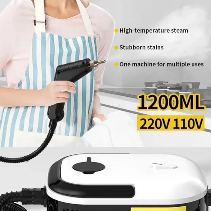 Portable Steam Cleaner High Temperature Household for Air ConditionerSofaKitchen Hood Car Handheld Steam Cleaner