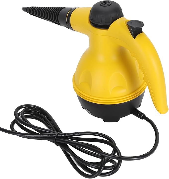 Haofy Handheld Steam Cleaner Lightweight Portable High Temp Steam Cleaning Machine for Kitchen Bathroom Car Cleaning Floor Upholstery Grout and Car (US Plug 110V)