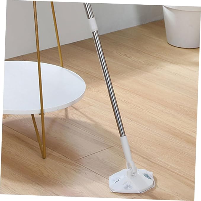 Rotatable Dust Mop Set with Reusable Cleansing Tissue Small Hardwood Floor Mop for Wood Floor Cleaning Dry Dust Sweeper for Home and Desktop Use