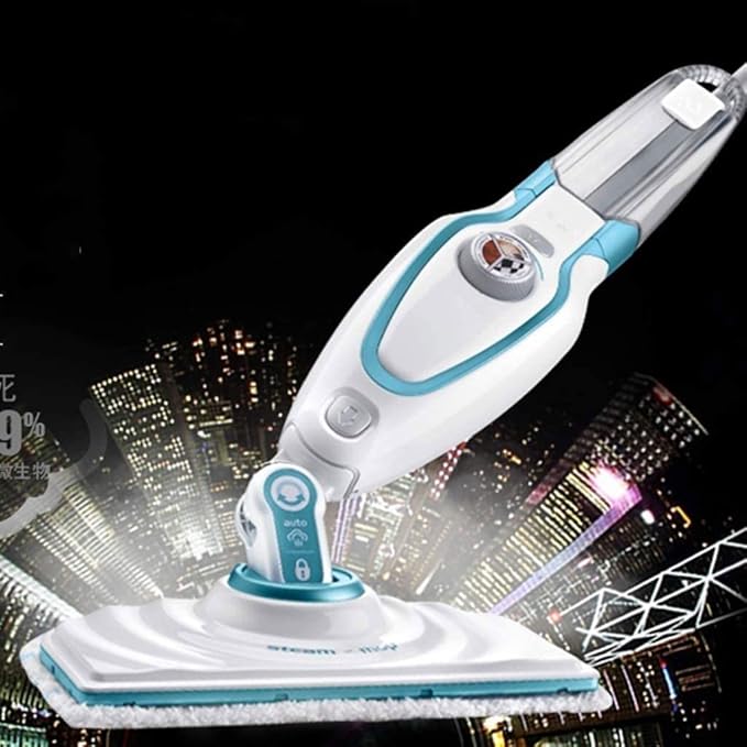 Steam Mop Powerful Floor Steamer Cleaner Mopper with Automatic Steam Control for Hardfloor Laminate Tile Grout and Carpet