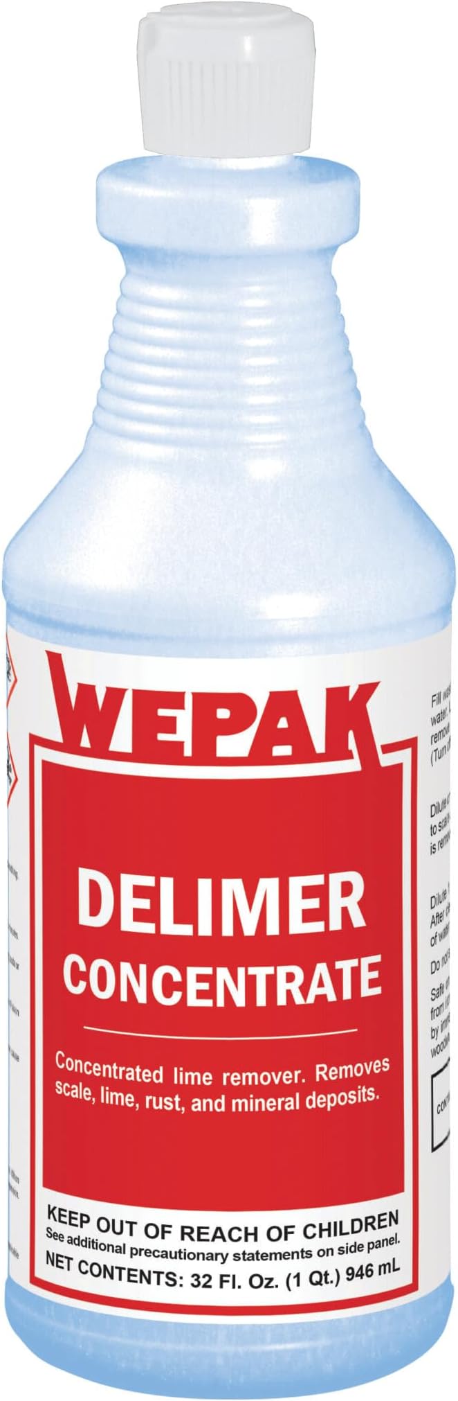 WEPAK Professional Bathroom Cleaning Bundle 5-Piece Set with Porcelain Cleaner Mildew Remover Green Emulsion Cleaner Delimer Drain Conditioner