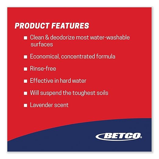 Betco® Spectaculoso Lavender Multipurpose Cleaner Floral Scent 128 Oz Bottle Purple Case Of 4