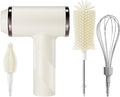 Electric Infant Bottle Brush Set Pace Motor 360 Rotation Silicone Bristles 12Inch Profound Cleanser Rechargeable