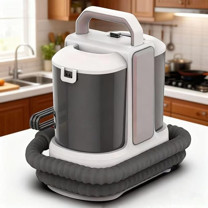 Portable Carpet Upholstery &amp Area Rug CleanerDeep Cleaning for Rugs Couch Car Interiors Stains Pet &amp Family FriendlyGrey
