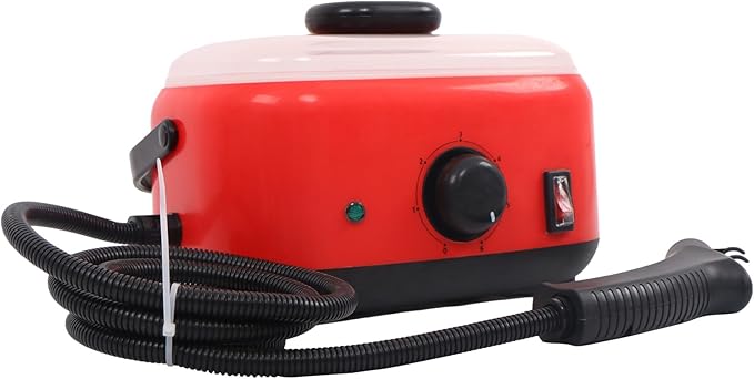 kimllier Portable Steam Cleaner 2500W 1500ml High-Pressure Deep Cleaning for Grout Lines Windows Car Interiors Bathroom Tiles Upholstery