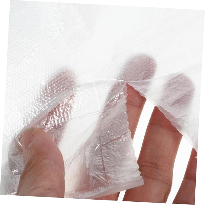 PATKAW Thick White Flat Trash Bags 45x50cm 300pcs (10 Rolls X 30pcs) Heavy-duty Garbage Liners for Bathroom Office and Home Use