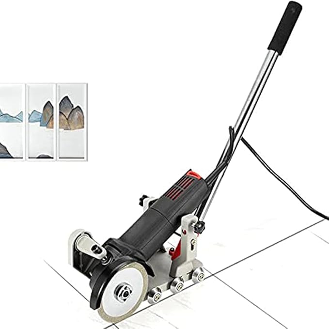 Tile Gaps Cleaner Machine Tile Floor Seam Opener Cleaner Beauty Seam Construction Tool Speed 1980rpm with 4 1.2 Thick Saw Blade for Grout Shower Bathtub Tile Floor