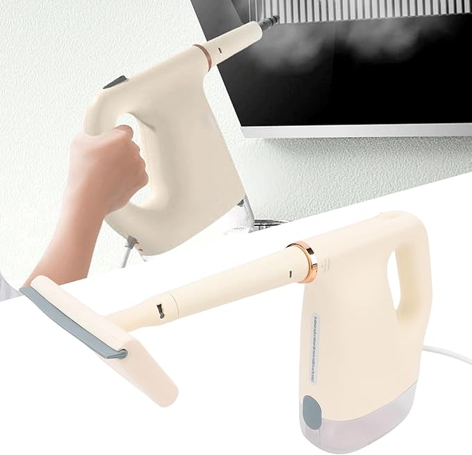 Diydeg 1200W Handheld Steam Cleaner High Temperature High Pressure Multi Purpose Steam Machine with 450mL Large Capacity Tank for Home Use Car Seats Tile Floor Furniture