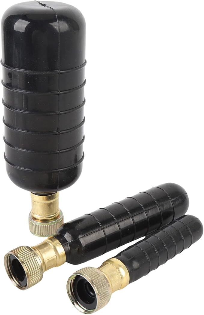 Rubber Drain Bladder Kit for 1 to 6 Inch Drain Pipes Bathroom Kitchen Sinks Unclog Bladders 3PCS DRAIN KIT