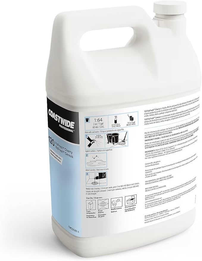 Professional™ Air Freshener ViaFresh Cherry Concentrate 3.78L 4/Carton