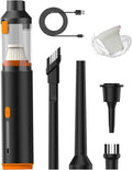 Car Vacuum 19000Pa Powerful Suction Cordless Handheld Vacuum Cleaner &amp Air Duster Portable Hand Held Mini Vacuum Rechargeable for Car Home &amp Office
