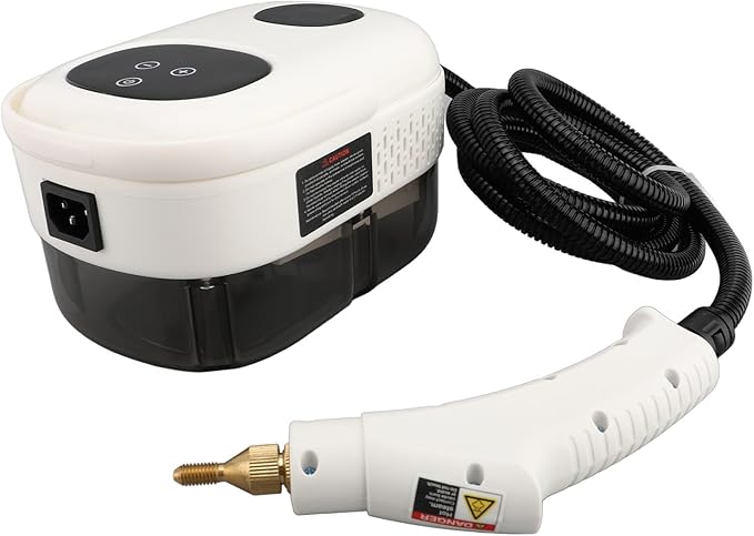 2500W Handheld Steam Cleaner High Pressure High Temperature Steam Cleaner Intelligent Steamer with Professional Pressurized Steaming Machine for Home (US Plug 110V)
