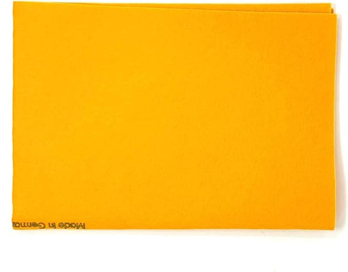 10 Pack Extra Large Original German Shammy Cloths Chamois Towels Absorbent 190g Super Shammy for Pets Parenting Tool Cleaning for Home and Commercial Use Wholesale Bulk (Orange)