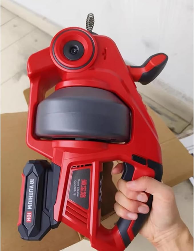 Professional Sewer Toilet Clogged Cleaning Tool Electric Pipe Unclogger Portable 3/4-2 Pipe Dredging Machine Drain Cleaner