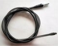 Mdingbao-Compression Spring Kitchen Sewer Dredging Device Compression Spring Toilet Pipe Cleaning Tool Extension Spring with Connector10mm* 2000mm Length Good Corrosion Resistance