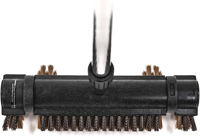 CD1601 Outdoor Patio Scrub Brush – Heavy-Duty Stiff Bristles with Telescopic Aluminum Handle – Ideal for Decks Patios Concrete and Garage Floors