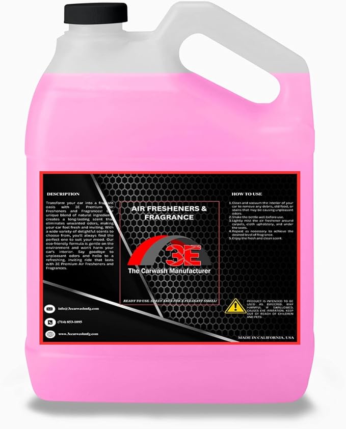 Car Air Freshener Concentrate 128 fl oz Professional Automotive Interior Fragrance Ready to Use Liquid Multiple Scents (Watermelon)