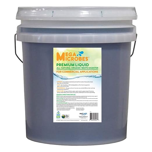 MML-5GL No-Mixing Liquid Drain Septic Trap and Pump Treatment 5-Gallon Pail